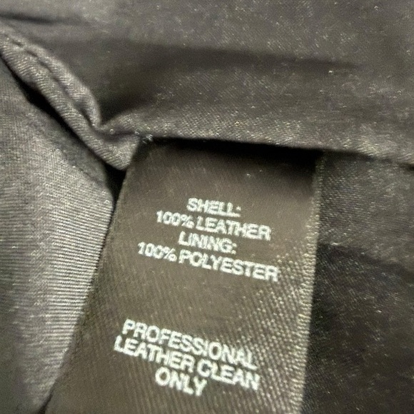 WHBM White House Black Market Super Soft 100% Leather Jacket Size XS EUC - Picture 9 of 9
